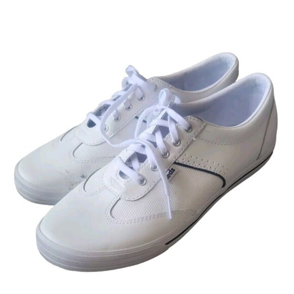 Keds Dream Foam Memory Women 11 White Leather Sneakers Shoes Courty Core WH60071 - Picture 2 of 6